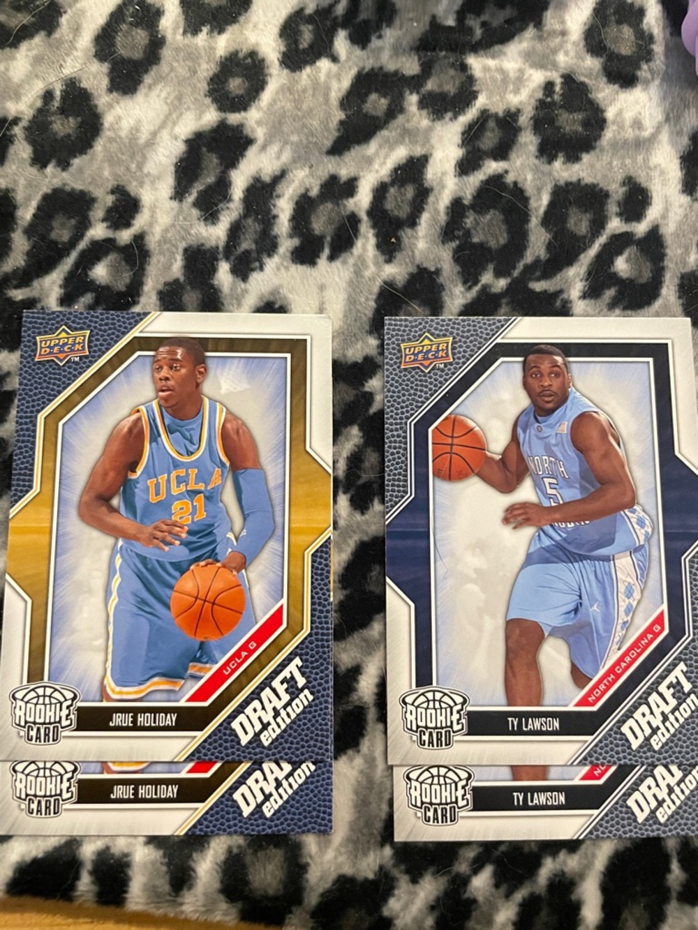 Jrue Holiday-Upper Deck NBA Draft Edition Rookie Cards - UCLA & North Carolina